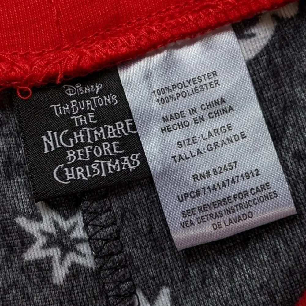 The Nightmare Before Christmas sleep pants size L NWT - Picture 5 of 5